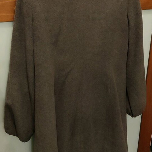 Women's OKS coat like new, gray, size M