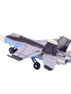 Μεταλλικό διακοσμητικό αεροπλάνο F-16 21cm καινούργιο