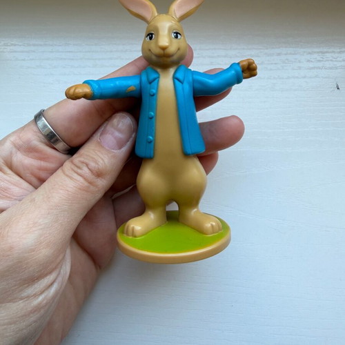 Peter Rabbit figure from McDonald’s Happy Meal used 2017