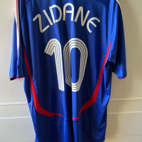 Zidane France National Team Jersey World Cup 2006 X-Large