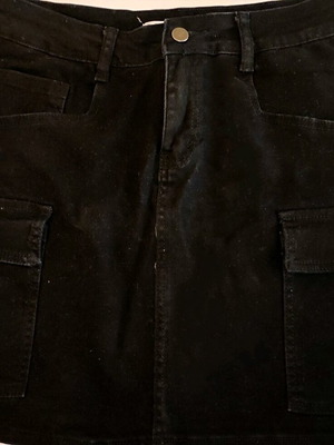 Φούστα τζιν μαύρη Marmalady Clothing Bar σαν καινούργια, νούμερο L