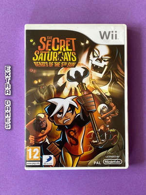 The Secret Saturdays Beasts of the 5th Sun Nintendo Wii μεταχειρισμένο παιχνίδι