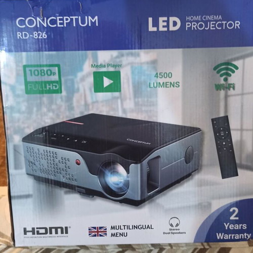 Conceptum RD-826 LED projector Full HD 1920x1080