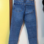 Stradivarius mom slim fit jeans like new, blue, size L