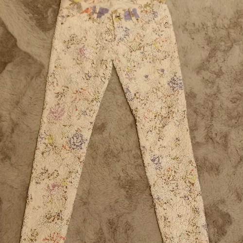 Madness National Lace Skinny Pants XS like new, colorful