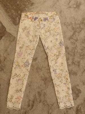 Madness National Lace Skinny Pants XS like new, colorful