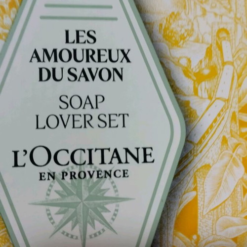 L'OCCITANE Soap Lovers collection new, bath products
