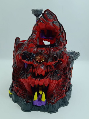 Mighty Max Trapped in Skull Mountain playset μεταχειρισμένο, μη ολοκληρωμένο
