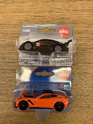 Siku toy cars new, set of two in packaging