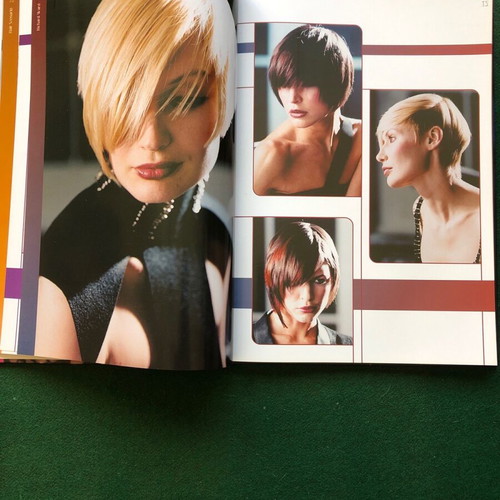 Hairdressing hairstyle book like new