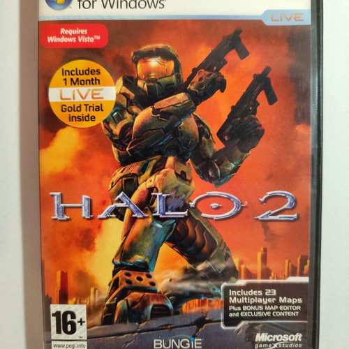 Halo 2 PC-DVD game like new, complete with manual