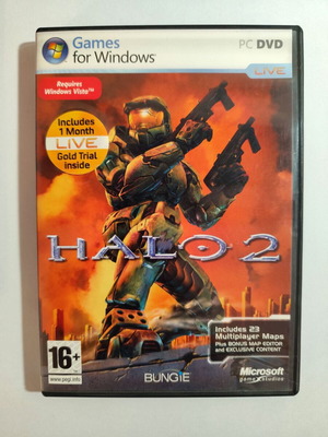 Halo 2 PC-DVD game like new, complete with manual