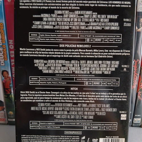 Triple Acción Will Smith DVD