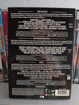 Triple Acción Will Smith DVD