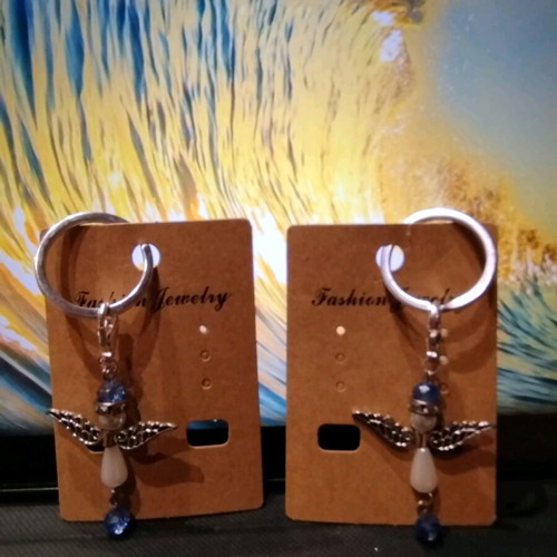 Handmade angel key holder new