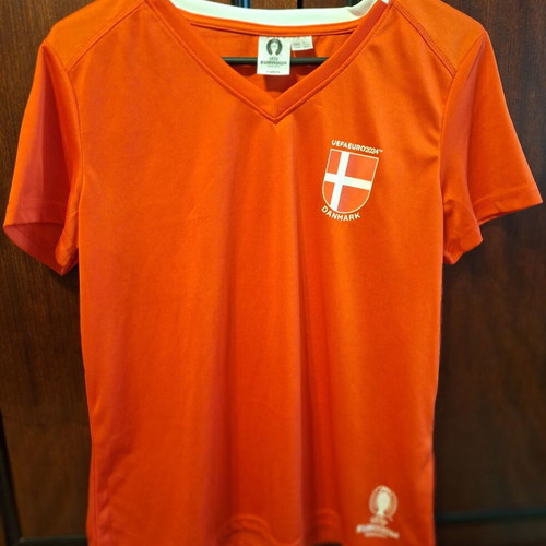 Denmark Women T-Shirt UEFA Euro 2024 Like New Size M