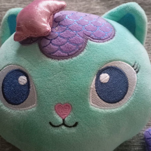 Mercat Plush Cat Mermaid Gabby's Dollhouse