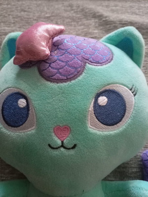 Mercat Plush Cat Mermaid Gabby's Dollhouse