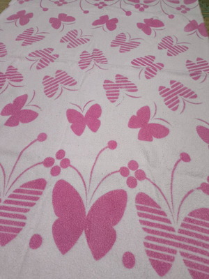 Children's Soviet blankets used, pack of 2, cotton