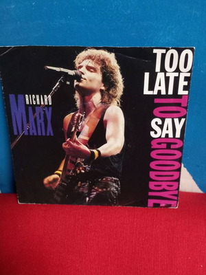 Richard Marx Too Late To Say Goodbye μεταχειρισμένο, rock