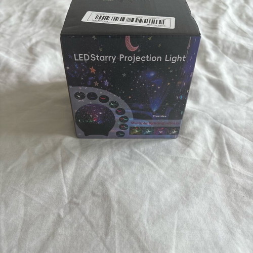 Xmas LED Starry Projection Light like new with wire and accessories