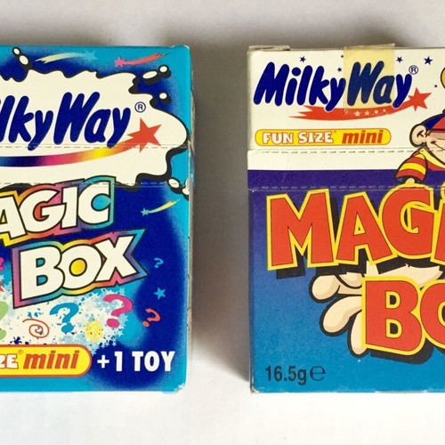 Collection of used candy and lollipop packaging from 1990s