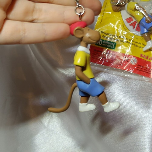 Babar keychains used, Junior Goody's collection