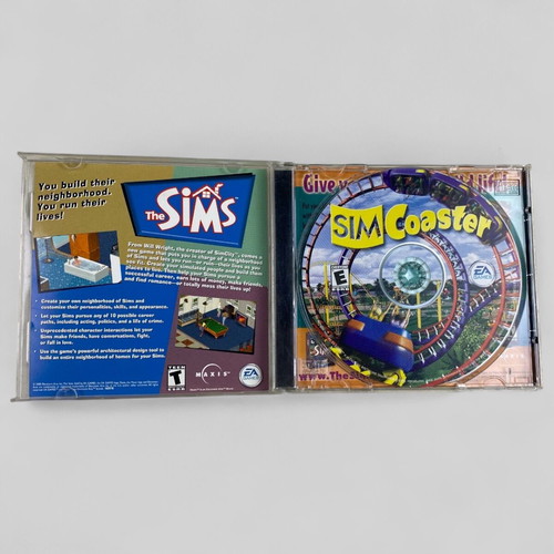 Sim Coaster PC game like new, simulation