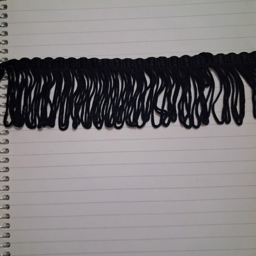 Fringe trim 5 cm width new, approx. 5-6 meters available