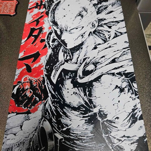 One Punch Man Saitama 3D Printed Anime Wall Art Panel new