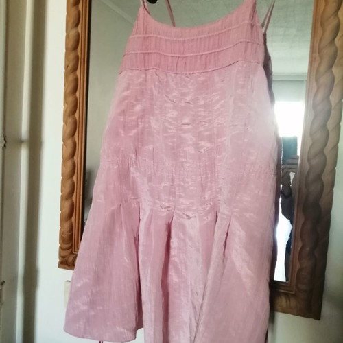 Rebecca Taylor dress authentic silk saumon new size M