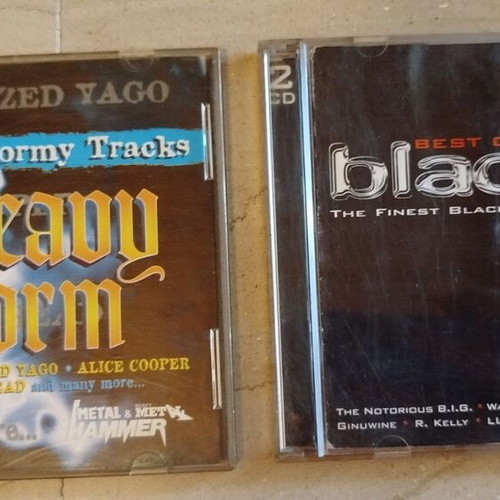 Heavy Storm and Best of Black '97 CD used, pack of 3