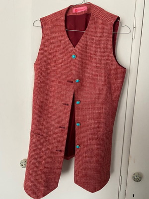 Karavan vest new, pink, size L