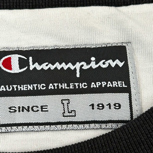 Champion Crewneck Sweatshirt Mens Large Black used