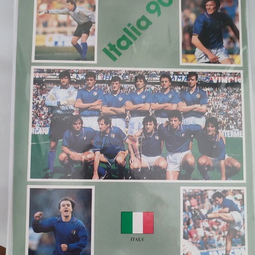 Italia '90 Hellas Press Collectible Binder like new