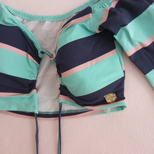 Long-sleeve Bustier by Lydia Creations like new, multicolor, size S