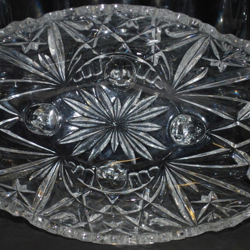VINTAGE CRYSTAL SERVING SET HALF PRICE UNTIL THE END OF JULY