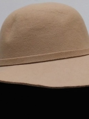 Felt hat with wide brim