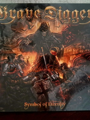 Grave Digger Symbol Of Eternity vinyl new, limited edition red transparent