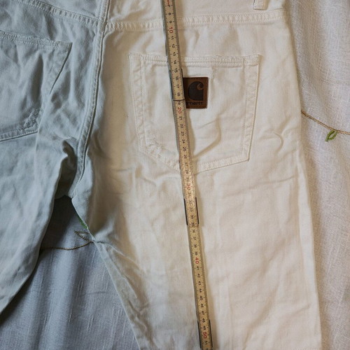 Carhartt WIP Klondike Pant II men's shorts like new, size 34, white
