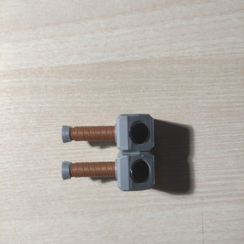 Magnetic hammer set Marvel new, 2 pieces