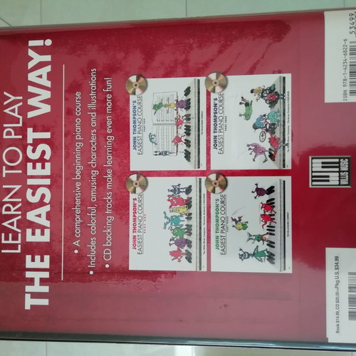 Thompson's Easiest Piano Course complete used, classical