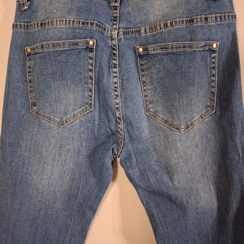 Fiorina Jeans Flared Pants Size L Used Blue