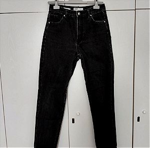 Mom jeans μαύρο τζιν παντελόνι νο. 36