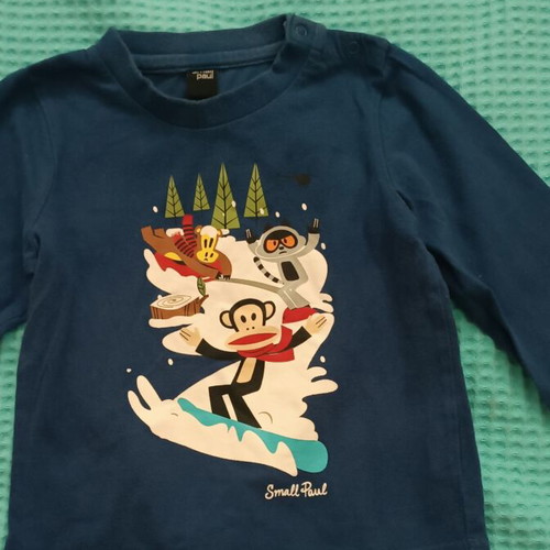 Paul Frank long sleeve T-shirts for 2-year-old boy, set of 2