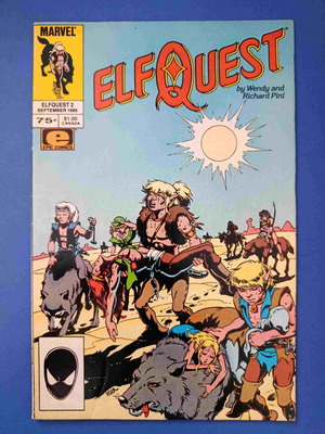Elfquest 2 κόμικ μεταχειρισμένο, αγγλικά