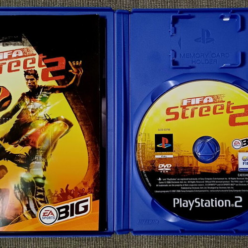 FIFA Street 2 PlayStation 2 game like new, Greek-English version