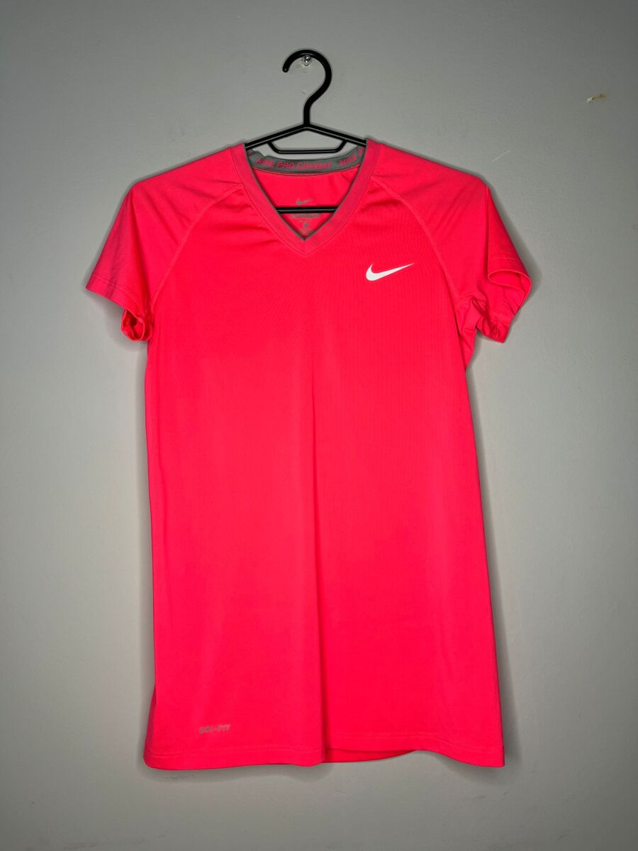 nike pro combat shirt red