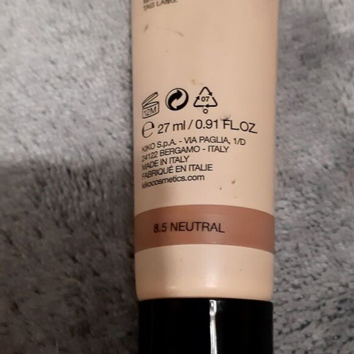 Kiko Milano Fond De Teint Fluid Neutral 8.5 New 27ml