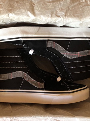Vans Sk8-Hi women's sneakers new, size 38, black